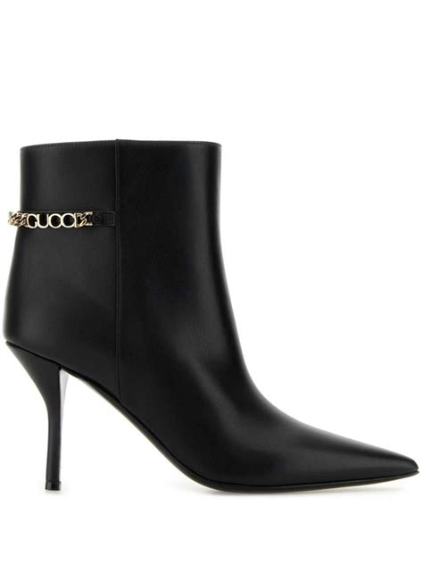 plaid gucci boots|gucci signoria ankle boots.